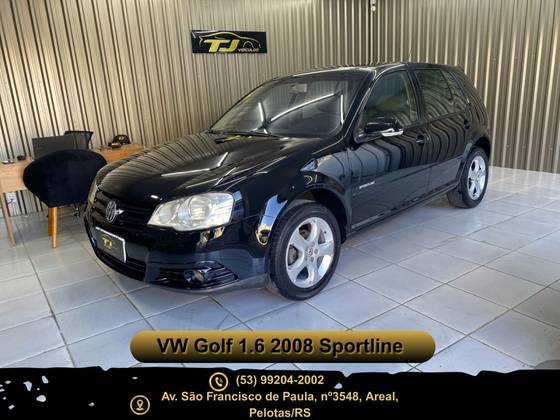 VOLKSWAGEN GOLF 1.6 MI SPORTLINE 8V FLEX 4P MANUAL VOLKSWAGEN GOLF 1.6 MI SPORTLINE 8V FLEX 4P MANUAL